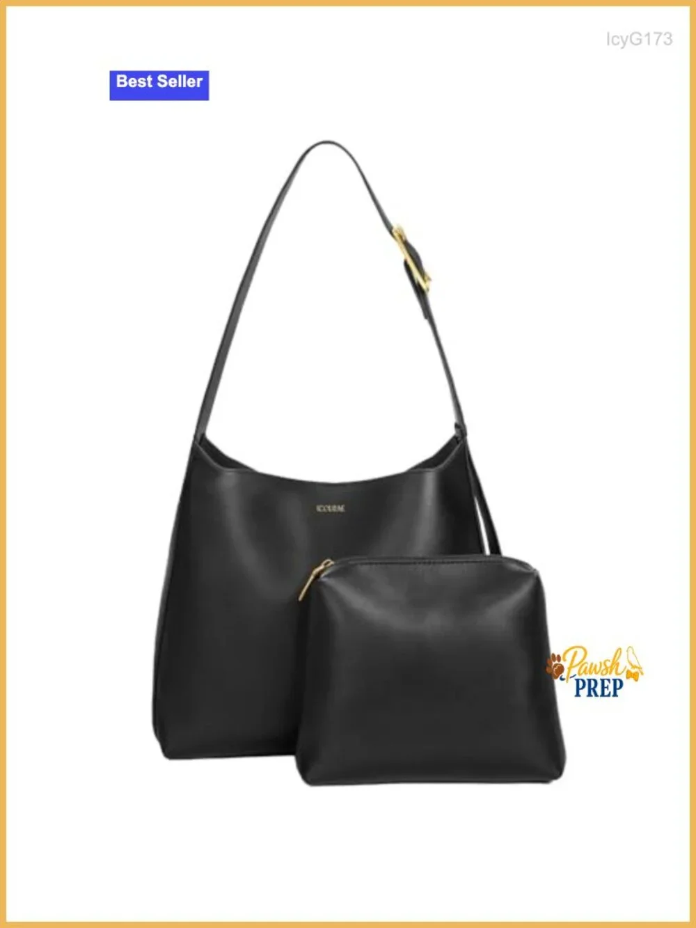 Vegan Leather Tote Bag Women Slouchy Hobo Shoulder Purse Work Travel